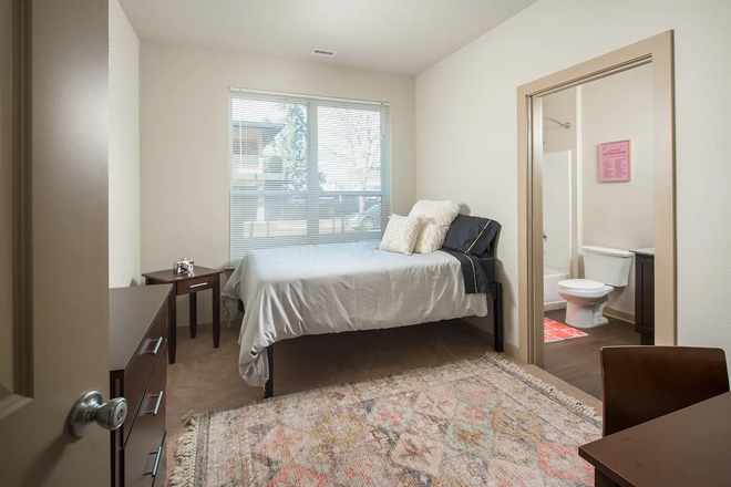 Bedroom - The Hayward Student Living