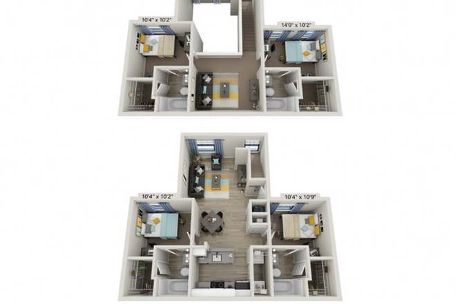 4x2 - Lofts Sublease