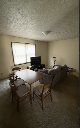 Living Room - University View Apartments