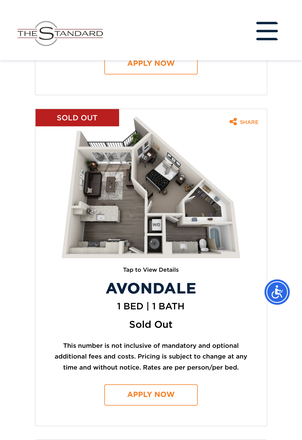 Accurate Floorplan Model - The Standard Gainesville