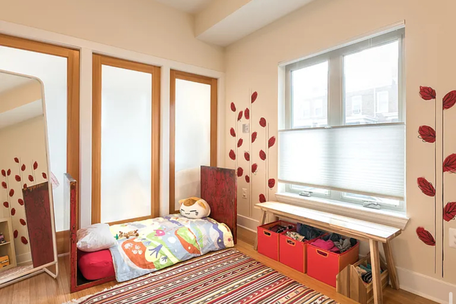 Open bedroom (can fit a full sized bed, only furniture provided will be a wardrobe) - Condo close to campus, available for a female Howard student