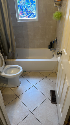 main floor bathroom - Private room in 6 Bed 3 Bath house, Near University of Maryland College Park