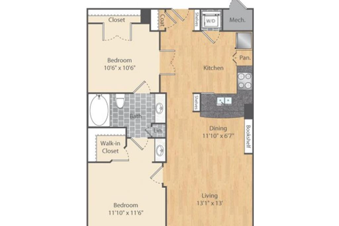 Please visit the website for 2 room unit if the virtual tour link here is not working - Avalon First and M Apartments