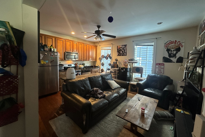 Living room / kitchen - Room Sublet | May-Aug | Mission Hill (Brigham Circle) | $1350/mo + utilites Townhome