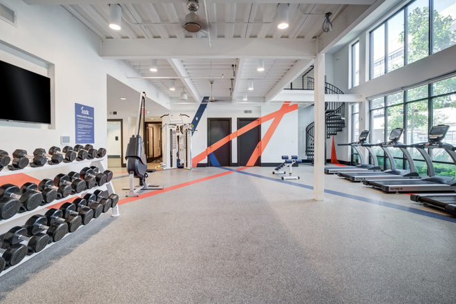 Gym - Lark Gainesville Apartments