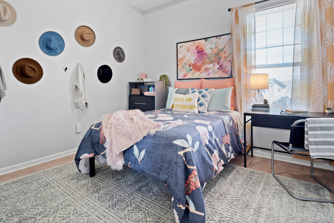 Bedroom - Clemson Lofts