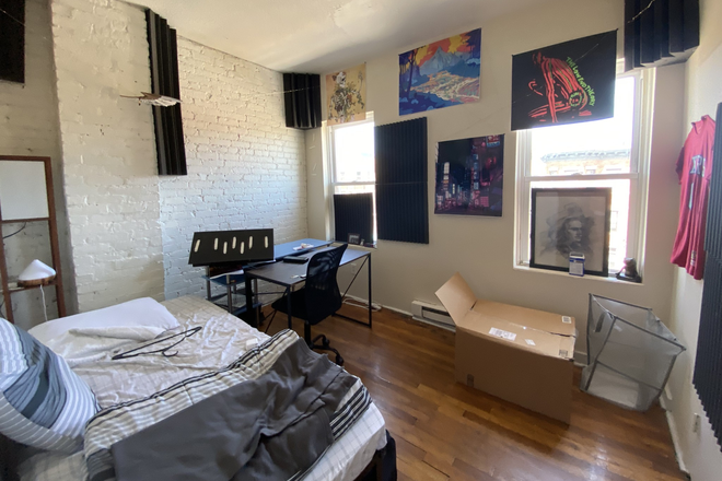 Visit hubrealtyproperties.com - Mission Hill, handy two bedroom, on the green line T