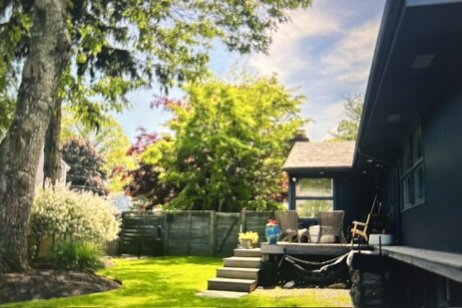 Back Deck - Beautiful Mid-Century Modern House with Pool and Garden