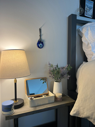 bedside table - Modern Shared Room Right on Campus!