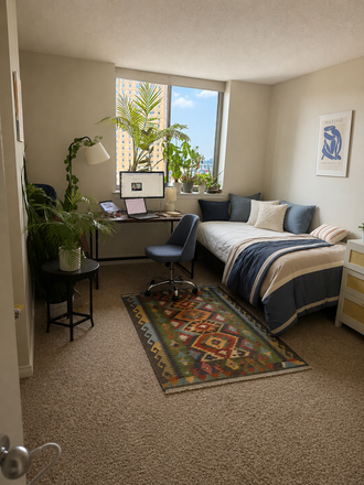 Bedroom 1 - Park Charles Apartments