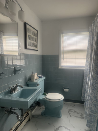 Bathroom - Furnished room for female in shared home-Clover Ave-Ewing