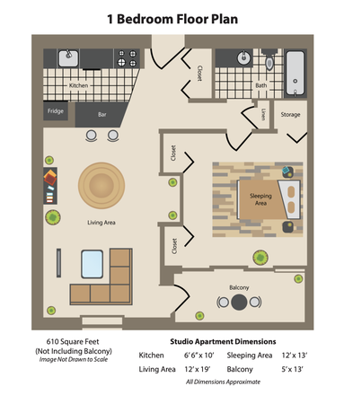 Floorplan - Peppermill Condominiums