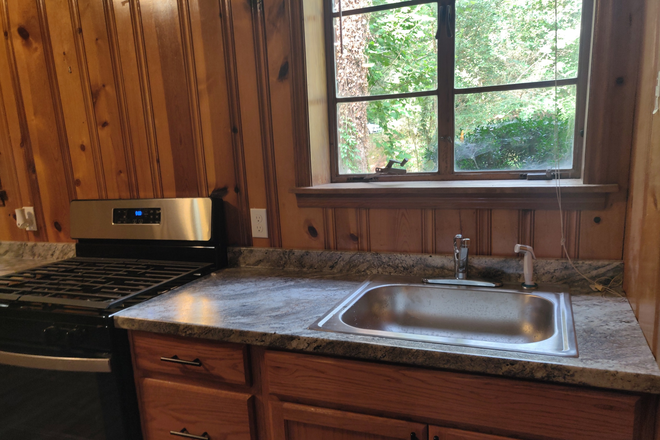 Kitchen window - Walk to Emory - Beautifully Renovated Private Furnished Apartment - New Amenities -