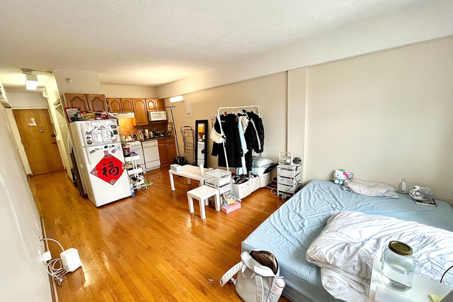 Studio Living Room - Summer Sublease/Studio close to BU/Full-furnished/All Utilities Included/No Brokers’ Fee
