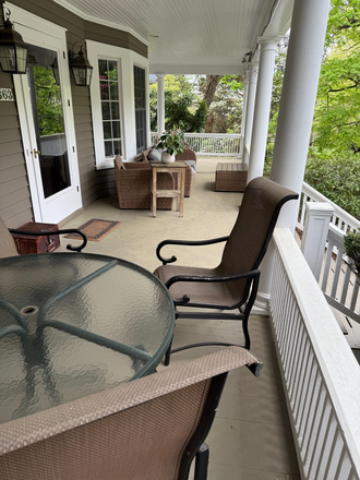 Front Porch - Third Floor of Victorian Home Private Residence