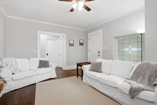 Living Room - One bedroom in a 4-bed student home. All utilities and internet included.