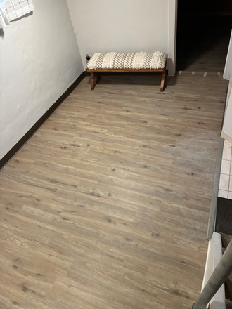 New paint and flooring in living room. - Walk to DU and Light Rail Very Safe Area