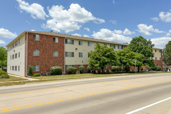Front of Apartment building - Fall Semester 1 Bedroom