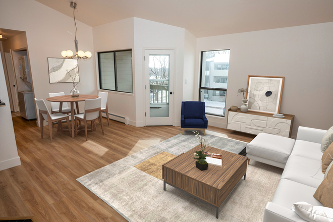 Livingroom - Quiet North Boulder 2BR/2BA — Fully Remodeled, Top Floor, Pool · $2,490