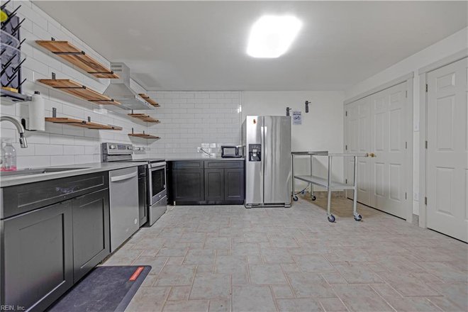 Kitchen 2 - Fully Furnished 2 Bedroom Basement Apartment with Separate Entrance