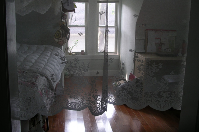 one view of the bedroom - Single Room Available June 1 (Females Preferred), 2min walk to campus and train station Apartments