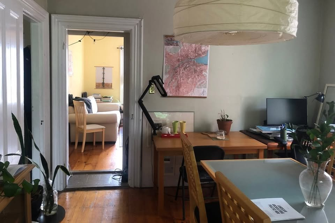 Dining room and desks area - Looking for housemates to share a charming 3BR duplex near Harvard