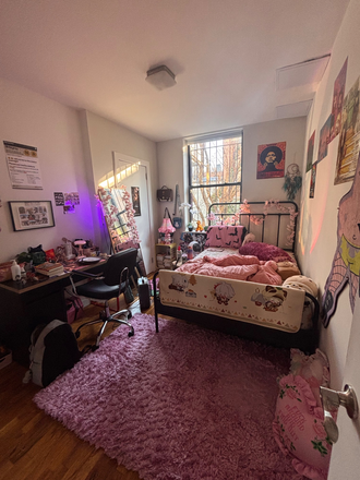 Main bedroom - Furnished Pre-War Williamsburg Apartment close to Domino Park