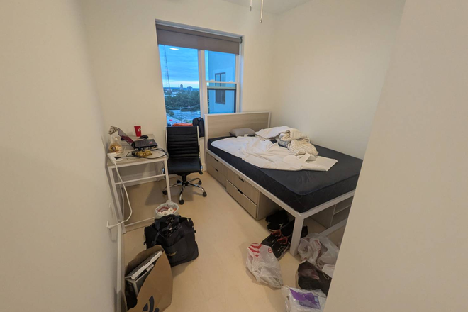 Bedroom space of 601D - The Point apartment unit room 601D