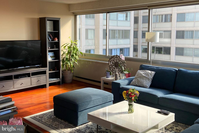 Living Room - 2BR/BA Apartment for Rent – Friendship Heights (Near AU)