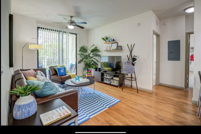 living Area - Lark Apartments