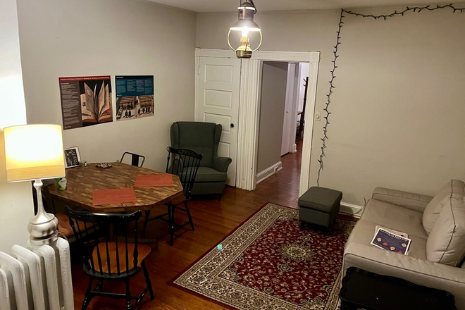Living Room - 2-Bedroom Row Home in Charles Village