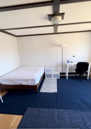 Available now. Upstairs bedrom #1 (2 windows, double closet) - 1 bedroom available in 4 bedroom house/2 bath shared house. Furnished. Utilities included