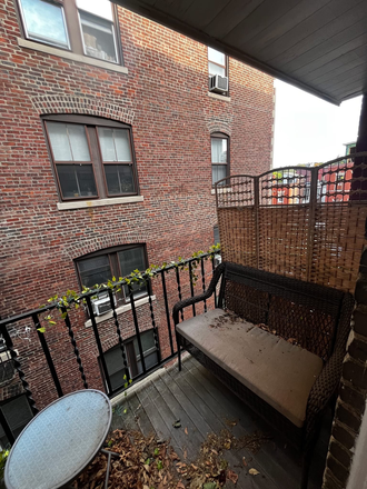 Private porch - AVAILABLE 11/1 Cleveland Circle, Heat & Hot Water Included, Easy Access to B, C, and D Line T Apartments