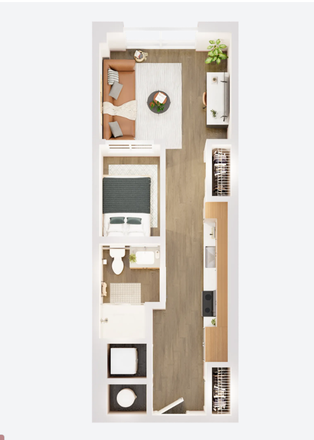 Unit - Lease Takeover -- Private 1x1 Convertible Unit at Hub William