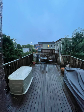 Porch - $975 / 3br - Private room for rent in the heart of Jamaica Plain (Rossmore Rd, Jamaica Plain, MA)
