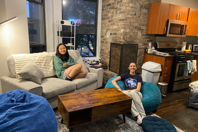 Living room and bit of kithcen. - 2824 N Orchard St. Apartments