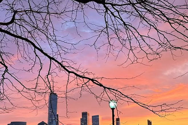 Outside street - Liberty Tower Apartments