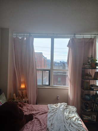 Bedroom window view - Bedroom in 2-Bedroom Apartment 10 Mins from UofT Campus