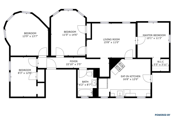 . - BRIGHT 4 BED/1BATH NEAR CAMPUS AVAILABLE 9/1/25 Triplex