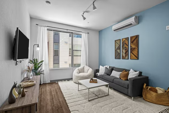 Living Room - The Soto Apartments