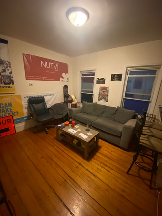 Living Room - Apartment on Mission Hill