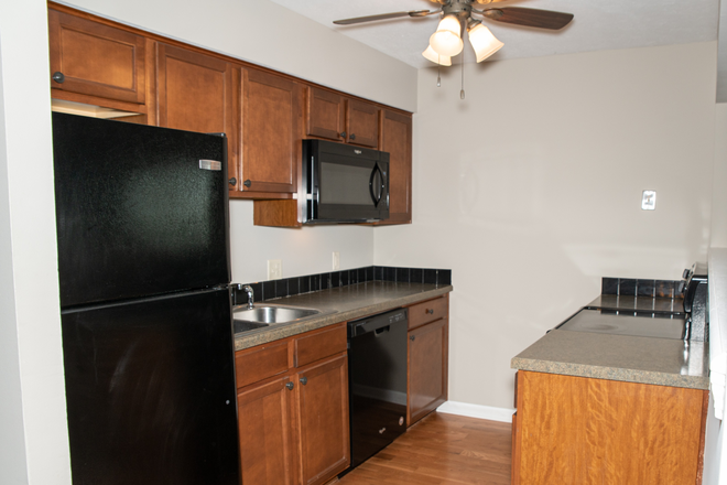 Plenty of cabinets - Hanscom Court Apartments