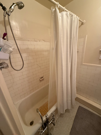 Bathroom - 100 West University Parkway, apartment across from Homewood Field