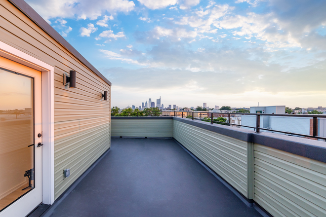 Rooftop Deck with the Best Skyline Views - Live Aloka! | Aloka on Fontain (1627 Fontain St) Apartments