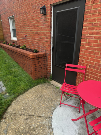 View of outdoor space by entrance - Cozy, Secure Bottom-Floor-Space - Ideal for Women and Grad Students House