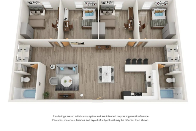 Top View - Auraria Student Lofts