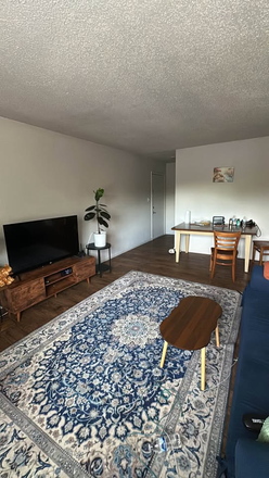 Living Room - Spacious 1 bed 1 bath in University Crossing Apartments