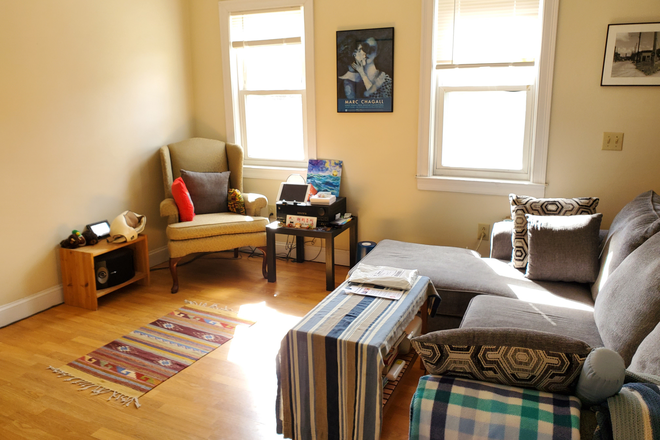 Living Room - Fully Furnished Summer Sublet (Available July 1-31) 1 Bedroom, 2 Offices, Backyard House