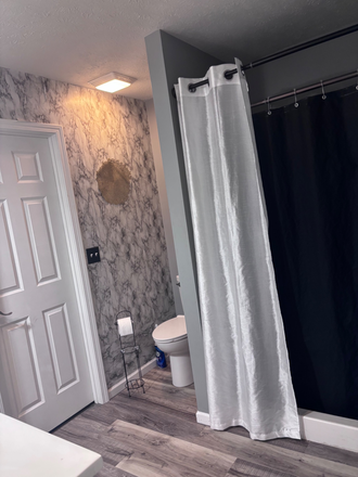 Master bathroom - Student housing pricing is per bedroom
