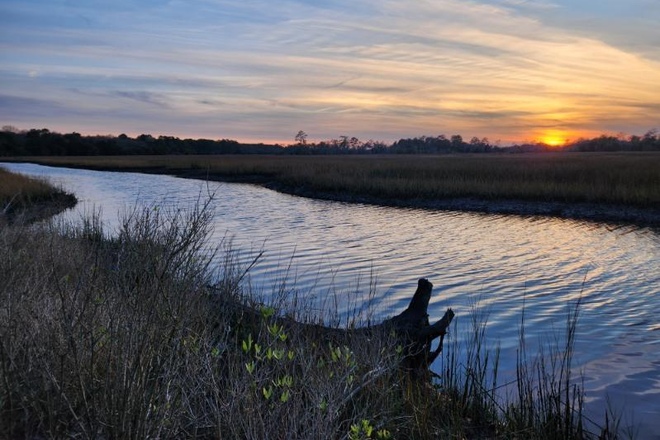 View yards away from home. Corner lot permanently empty. Kayak put in point - Quiet Marsh View New Build Townhome Johns Island/West Ashley